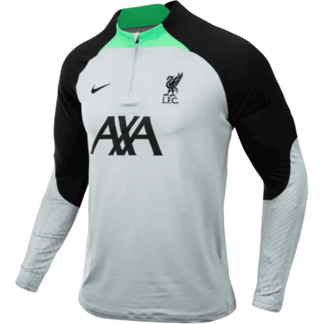 Nike Liverpool Soccer Jerseys Men’s Wolf Gray Moderate Straight Fit