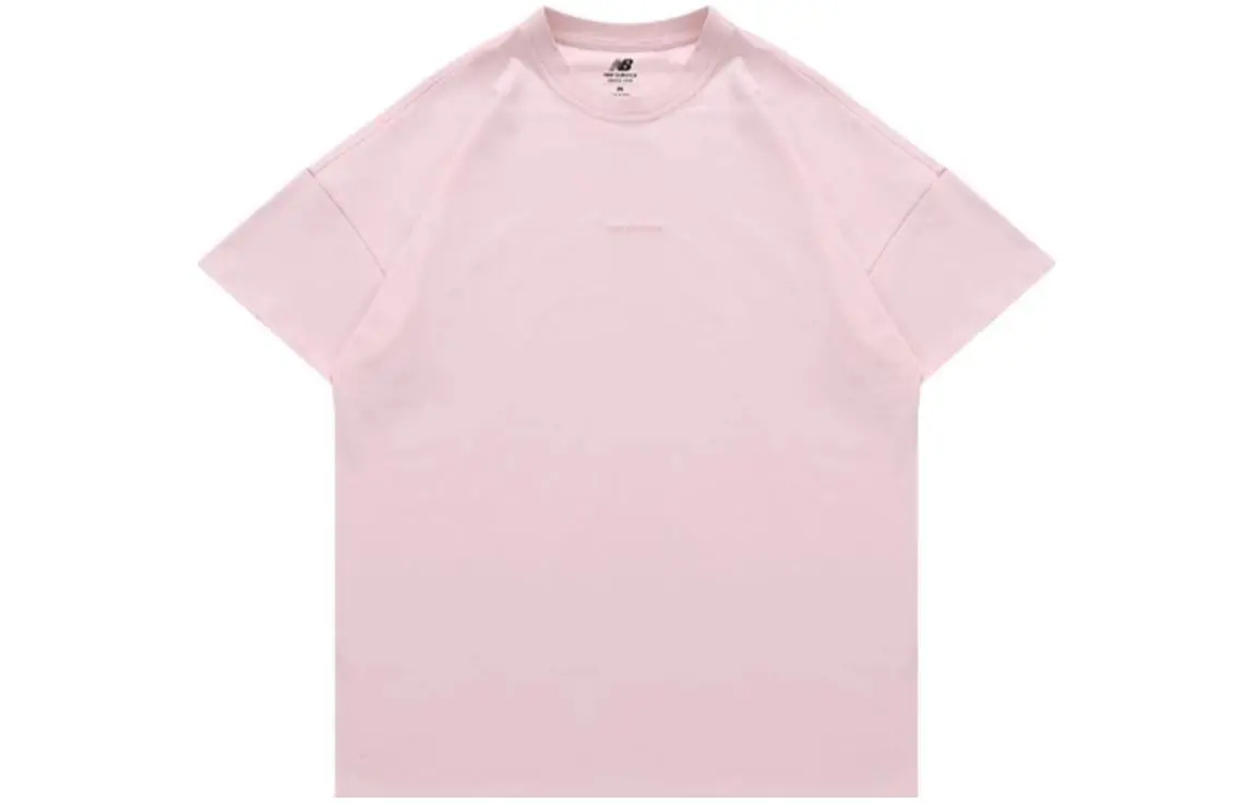 New Balance Drop Shoulder Sleeve T Shirt Women's Pink