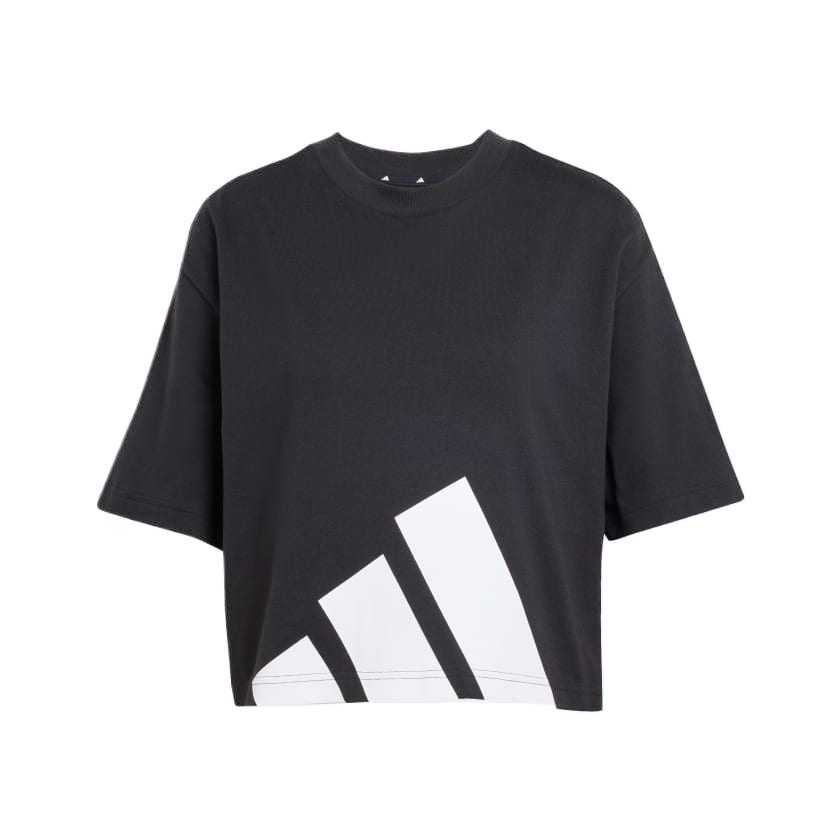 Женская футболка adidas ESSENTIALS (черная)