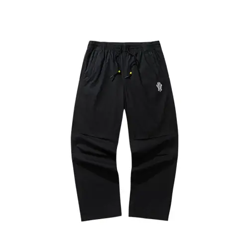 ANTA Casual Pants Unisex Black Moderate Other