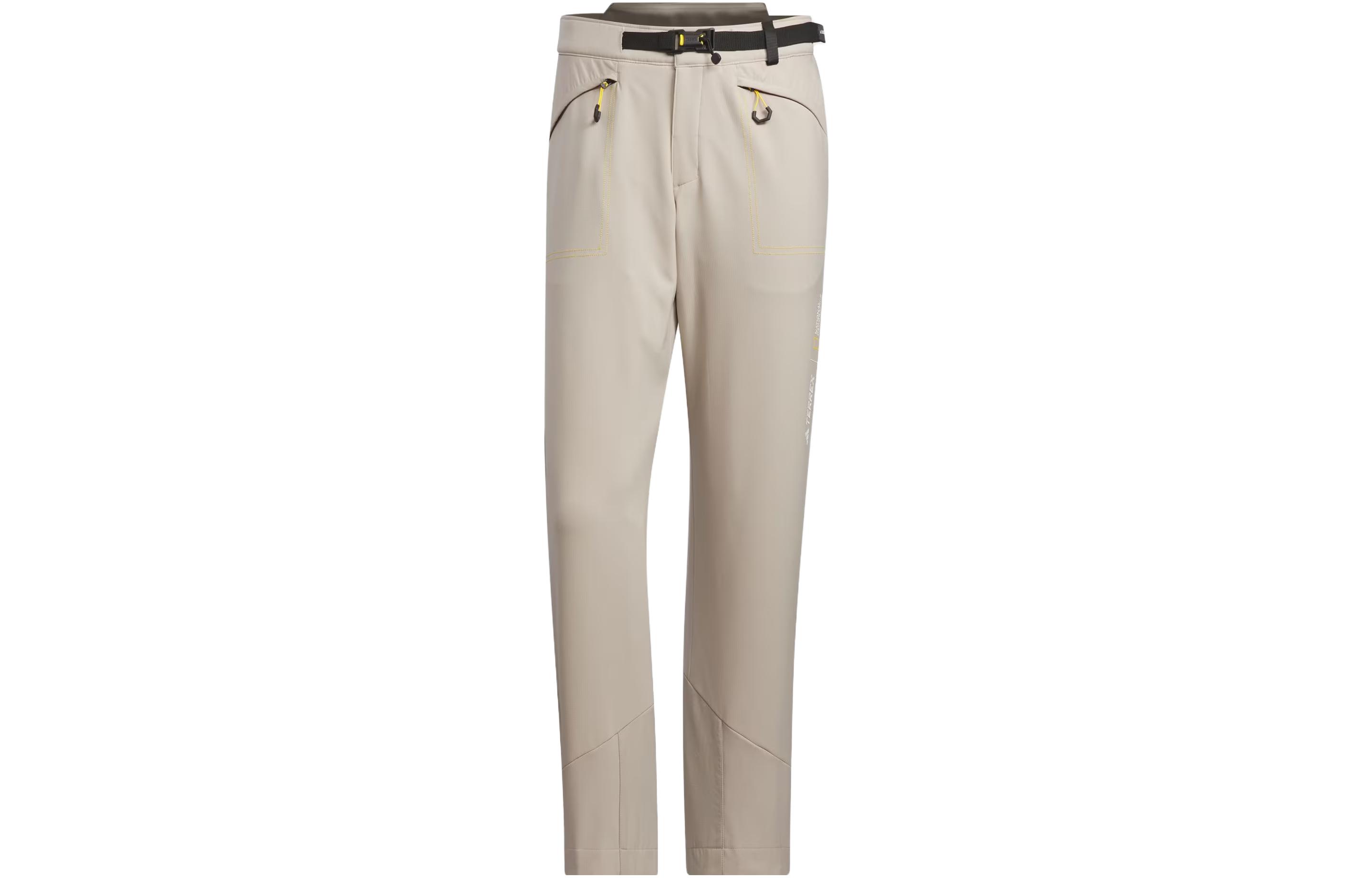 Adidas National Geographic Co Branded Section Sports Pants Men’s Light Umber Moderate
