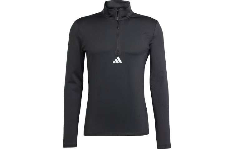 Adidas Workout Quarter Zip Track Top Workout Clothing Men’s Black
