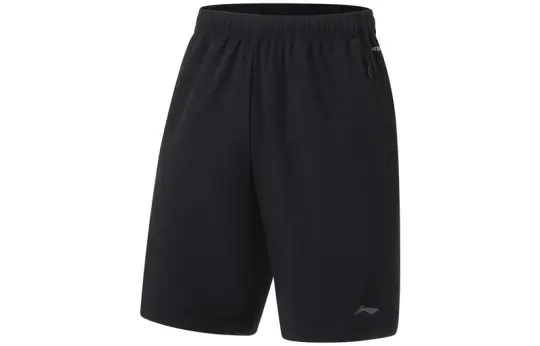 Li Ning Fitness Series Sports Shorts Men's Black