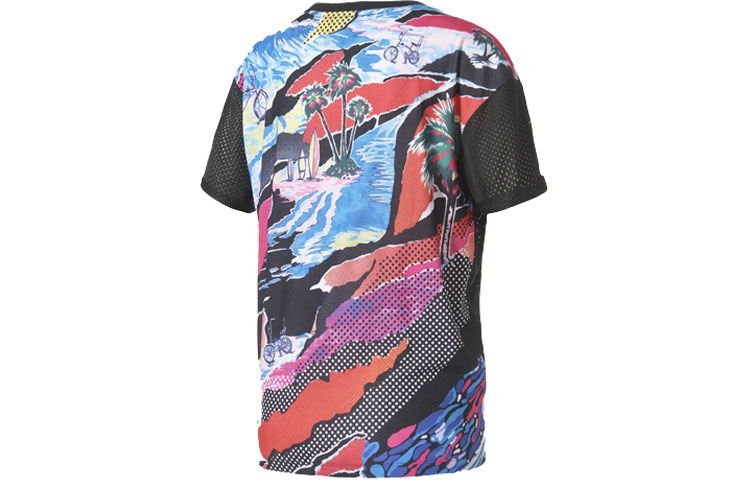 Женская футболка adidas originals Summer (черная)