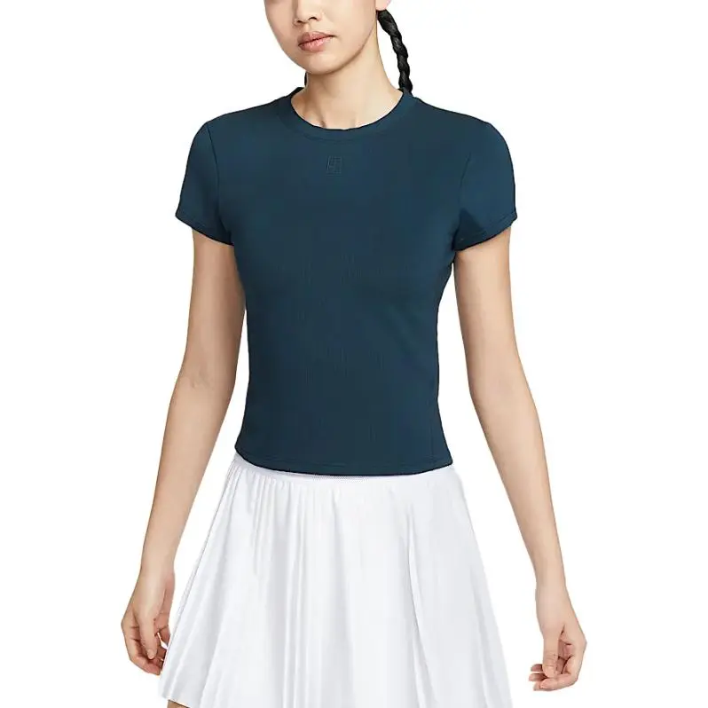 Nike Court AdvantageDri Fit T Shirt Women's Deep Sea Blue