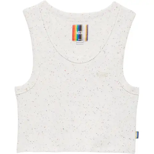 Vans Tank Tops Women's White Crew Neck Moderate Other