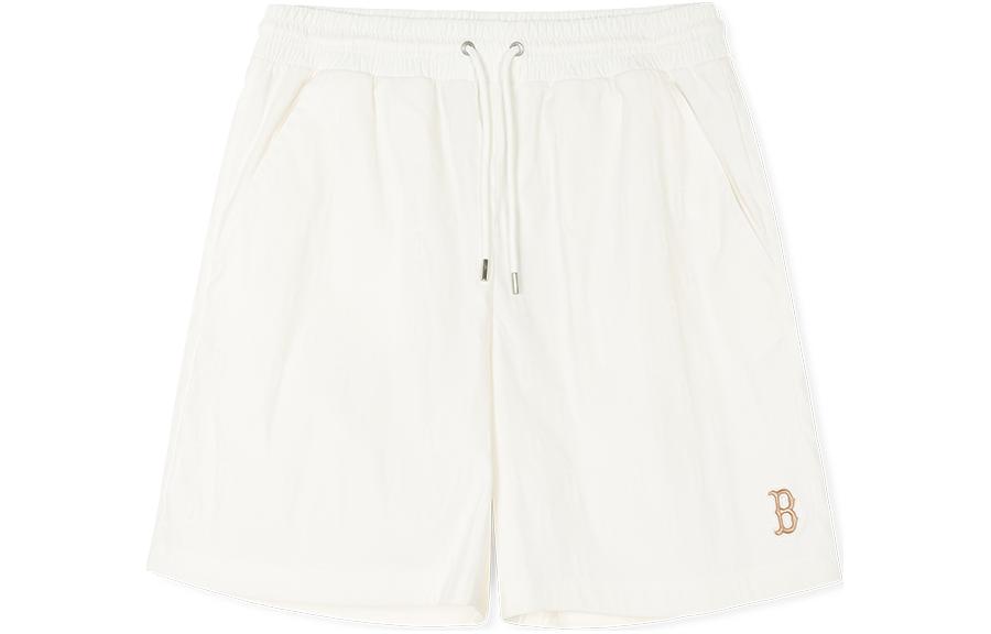 MLB Boston Red Sox Sports Shorts Unisex Cream Moderate