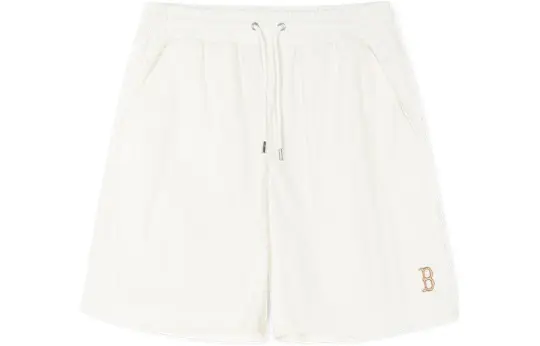 MLB Boston Red Sox Sports Shorts Unisex Cream Moderate