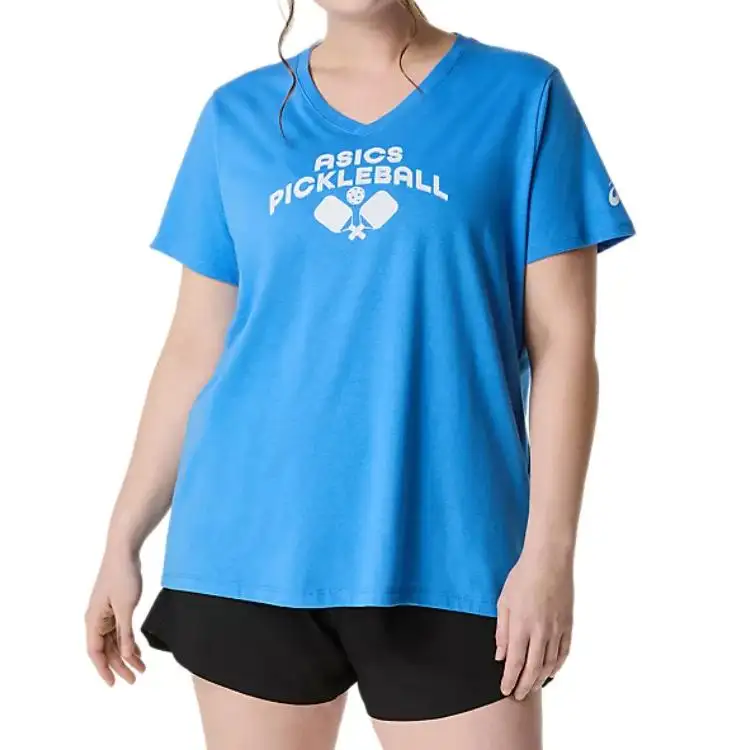 Asics Regular T Shirt Women's Blue