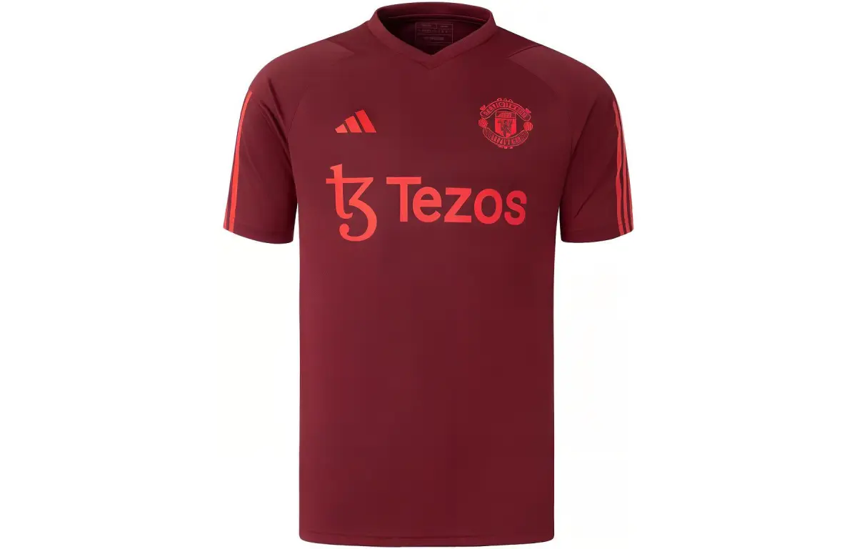 Adidas Manchester United Soccer Jerseys Men's Dark Red Moderate