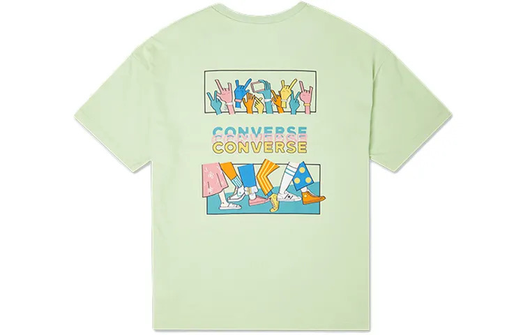Converse T Shirt Women's Light Green