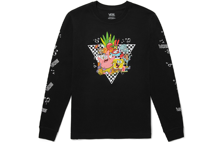 Женская футболка Vans Vans SPONGEBOB SQUAREPANTS T (черная)