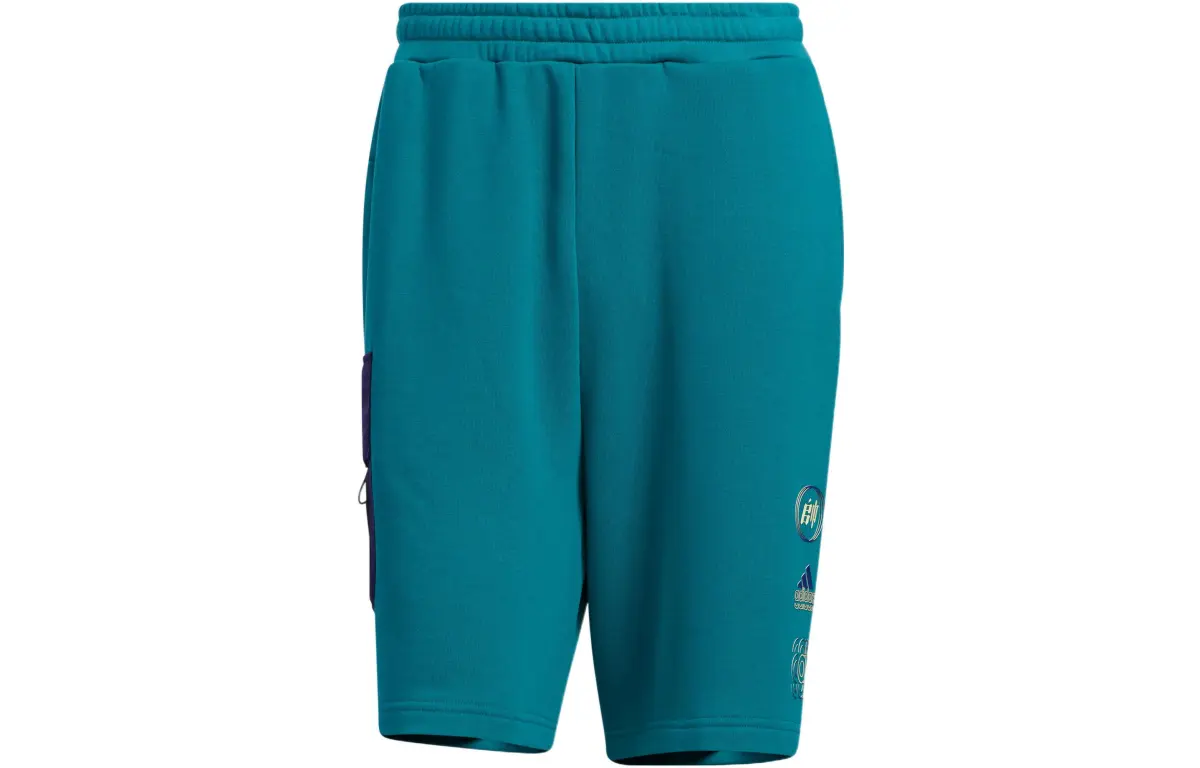 Adidas Sports Shorts Men's Cyan Moderate