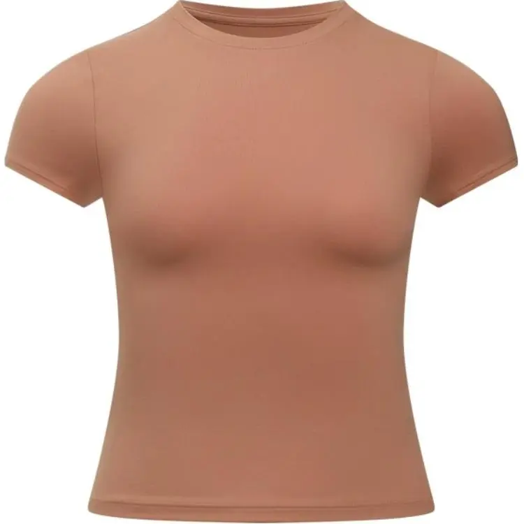 Under Armour Meridian T Shirt Women's Mocha Rose Red