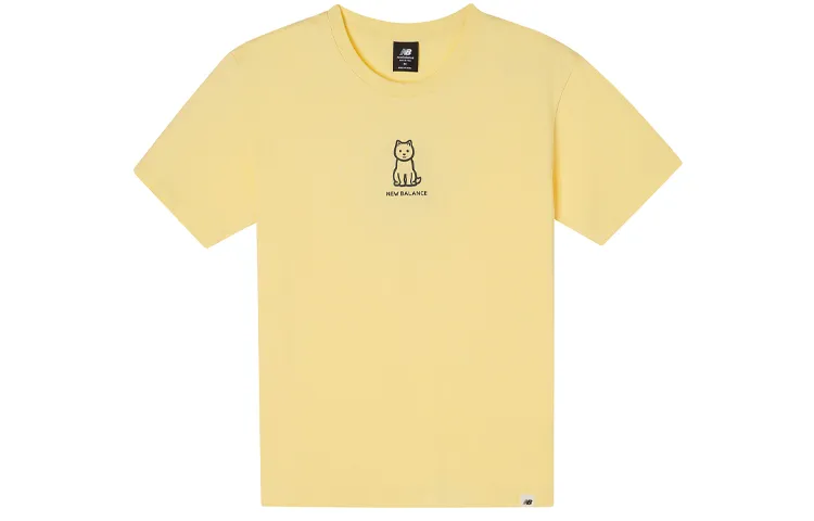 New Balance x Noritake Set in Sleeve T Shirt Women's Yellow