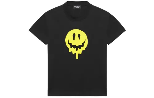 Balenciaga Regular T Shirt Women's Black