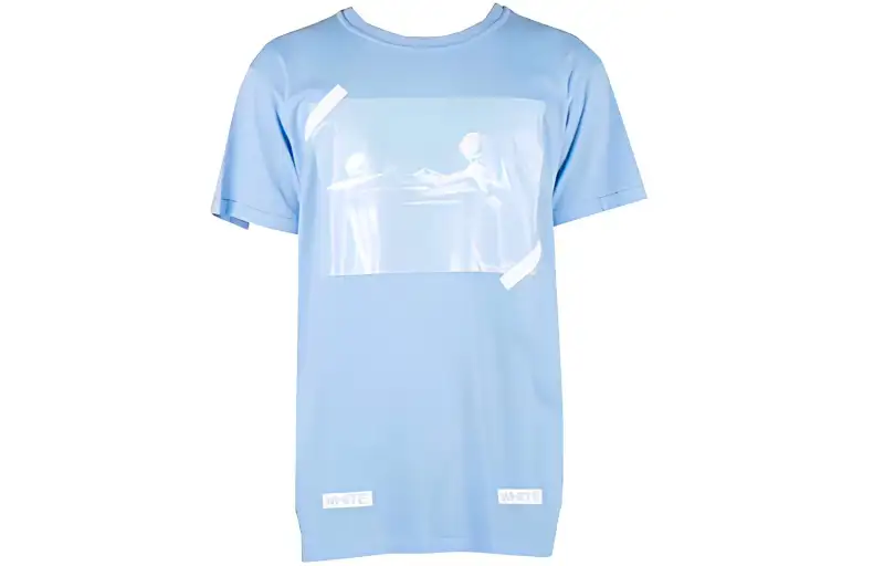 OFF WHITE SS21 T Shirt Women's Blue