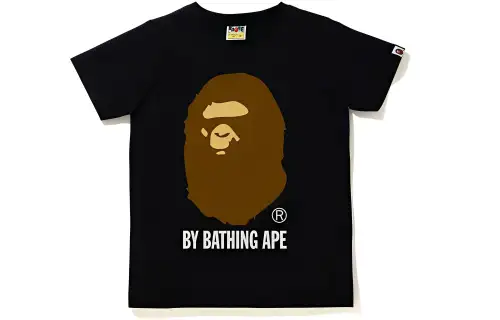 A BATHING APE Head Series T Shirt Women's
