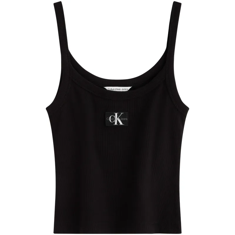 Calvin Klein Tank Tops Women's Crew Neck Moderate Straight Fit