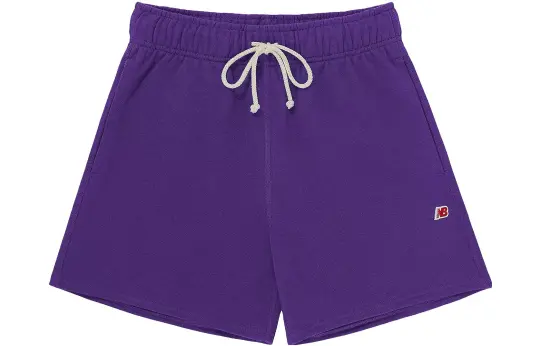 New Balance Made In USA Series Sports Shorts Unisex Purple Moderate