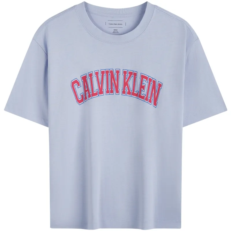 CALVIN KLEIN SS25 Regular T Shirt Women's Light Purple