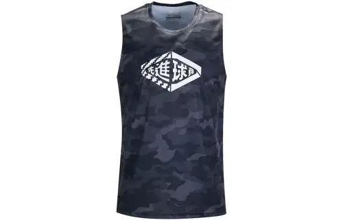 Anta Basketball Collection Basketball Jersey Men's Basic Black