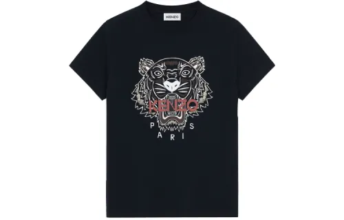 KENZO Classic Tiger Head FW21 T Shirt Women's Black