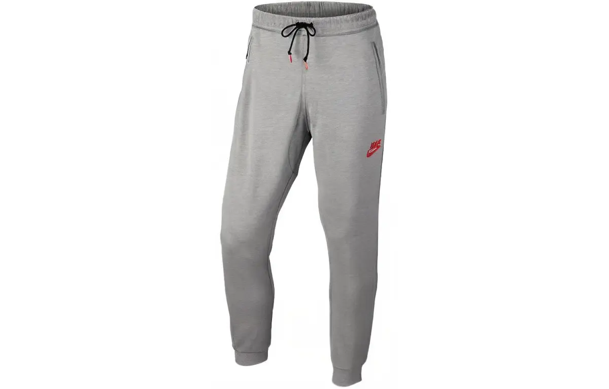 Nike Sports Pants Men's Gray Moderate