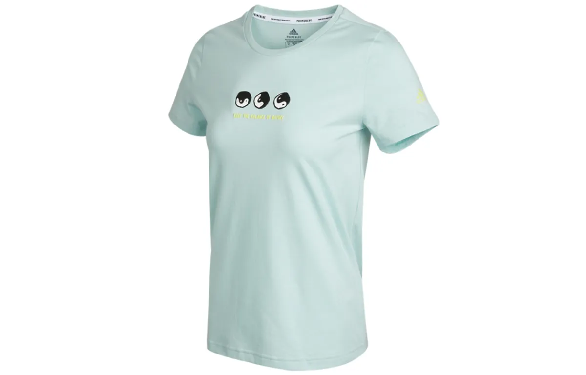 Adidas T Shirt Women's Light Green