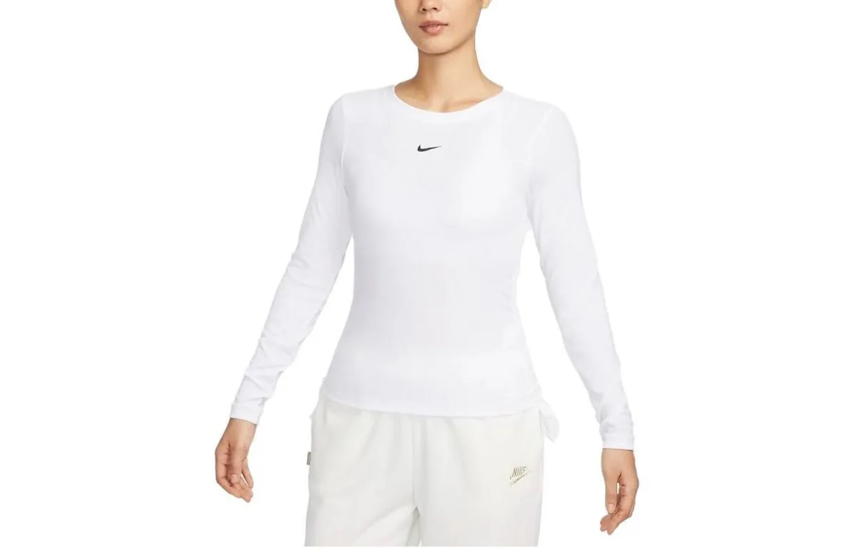 Nike Set in Sleeve T Shirt Women's White