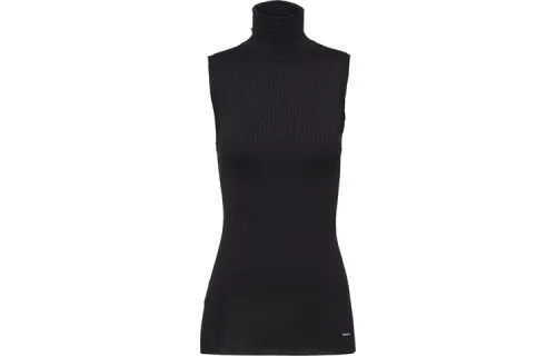 PRADA T Shirts Women's Black Turtleneck Moderate