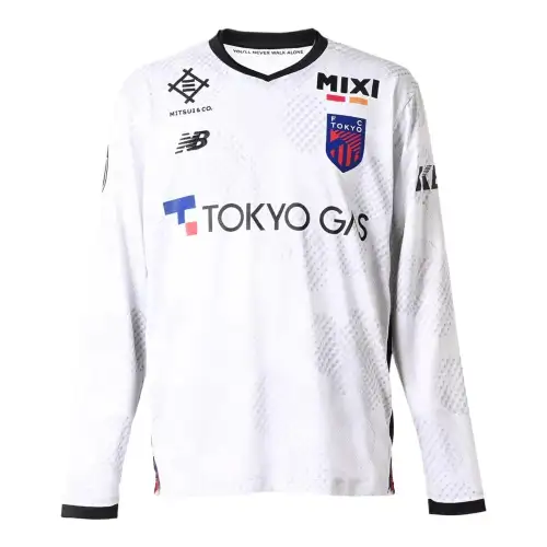 New Balance FC Tokyo Elite 2nd LS Jersey Soccer Jersey Men's White