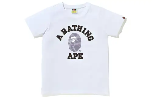A Bathing Ape logo-print T-shirt