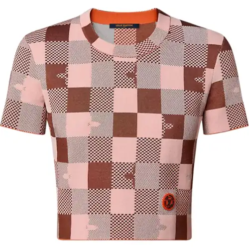 LOUIS VUITTON SS23 T Shirt Women's Rose Red