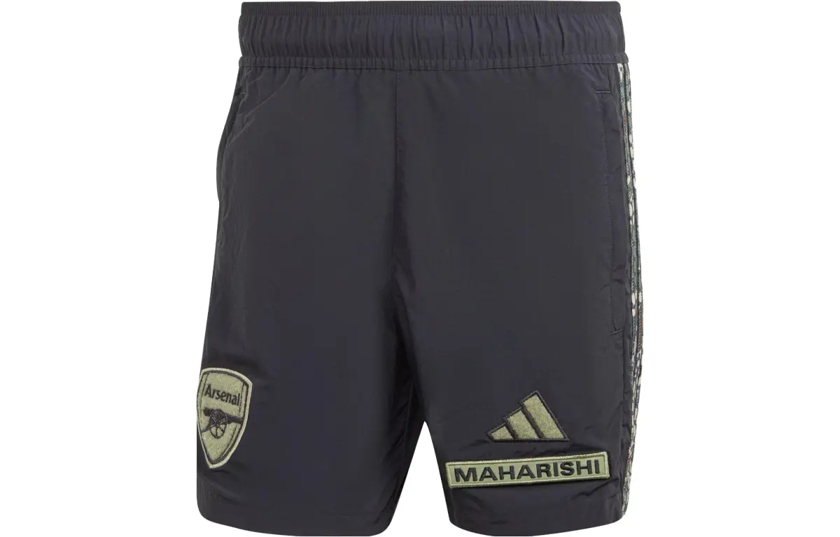 Adidas x Maharishi Arsenal Soccer Ball Shorts Men's Black