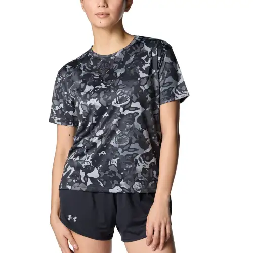 Under Armour Drop Shoulder Sleeve T Shirt Women's Black