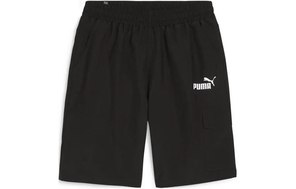 PUMA Casual Shorts Men's Black Moderate