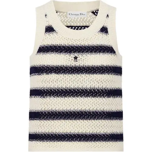 DIOR Tank Top Women's Marine Blue