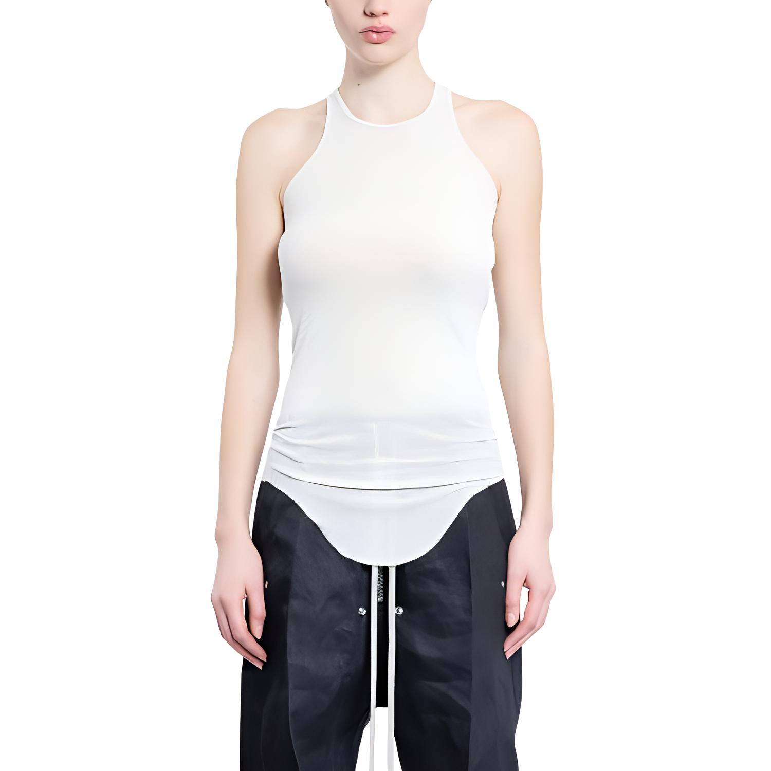 Женская футболка RICK OWENS/RO (белая)