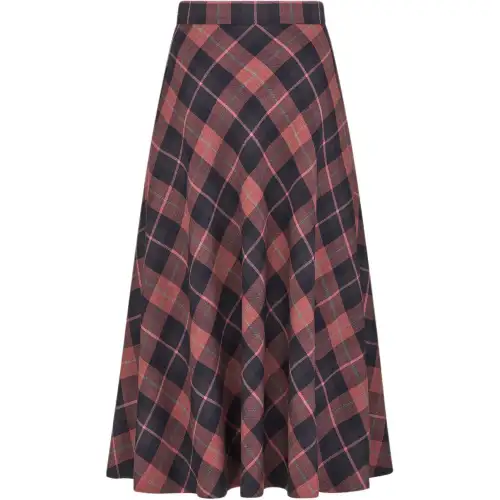 DIOR FW24 Skirt Women's Pink Gray Blend