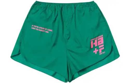 FILA Sports Shorts Unisex Green Moderate