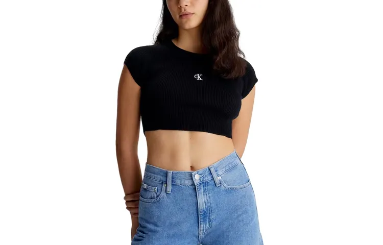 CALVIN KLEIN T Shirt Women's Black