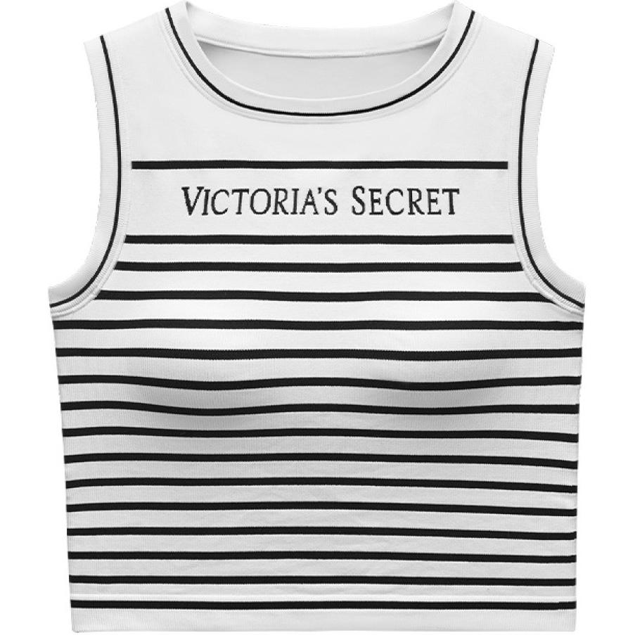 Женский топ Victoria's Victoria's Secret 3Dlogo (белый)