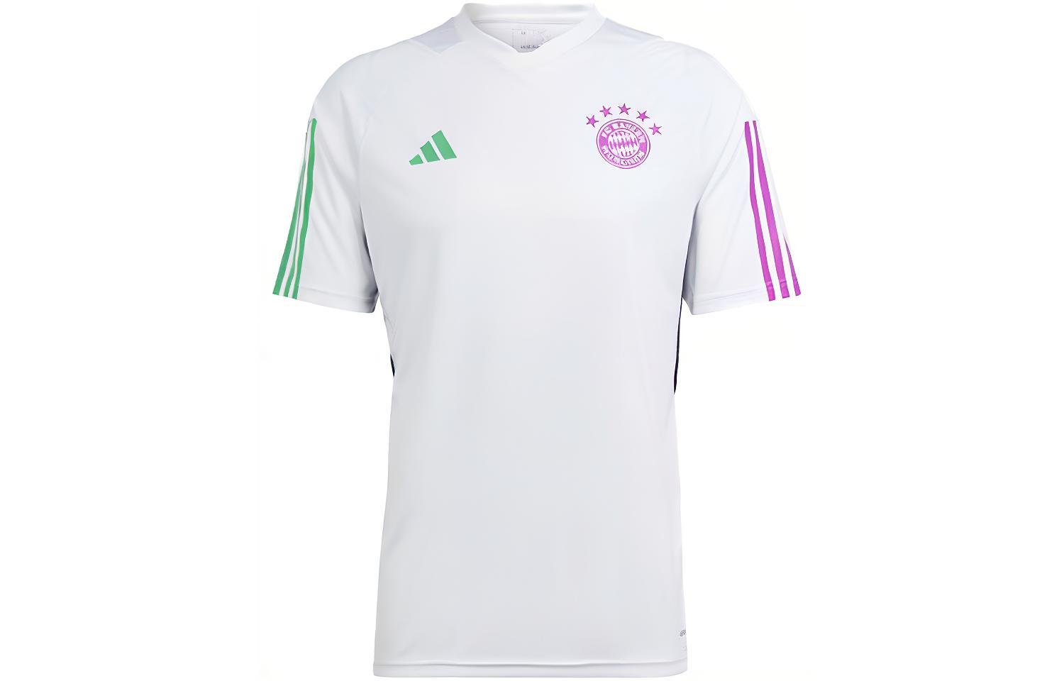 Adidas FC Bayern Soccer Jerseys Men’s White Moderate Straight Fit