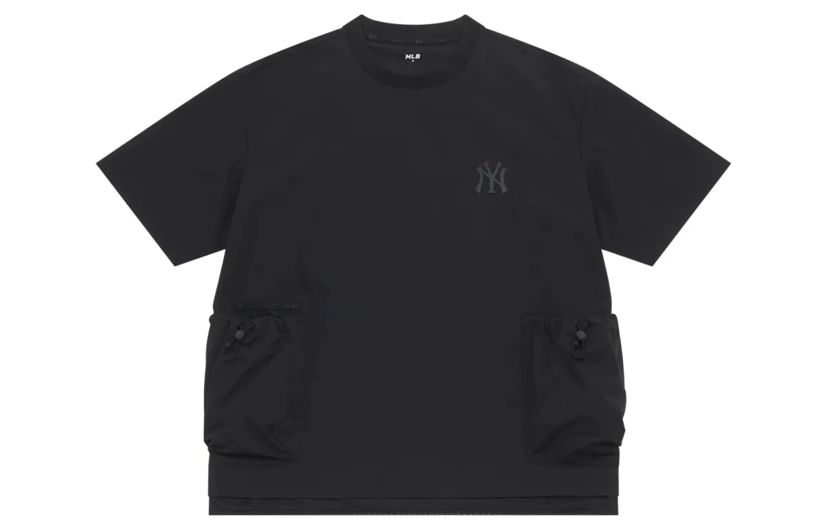 MLB Basic Collection New York Yankees SS25 T Shirt Unisex Black