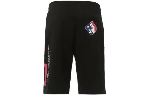 EVISU Sports Shorts Men's Black Moderate