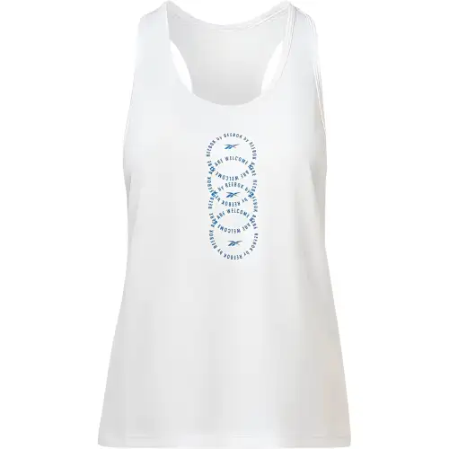 Reebok Tank Tops Women's White Moderate