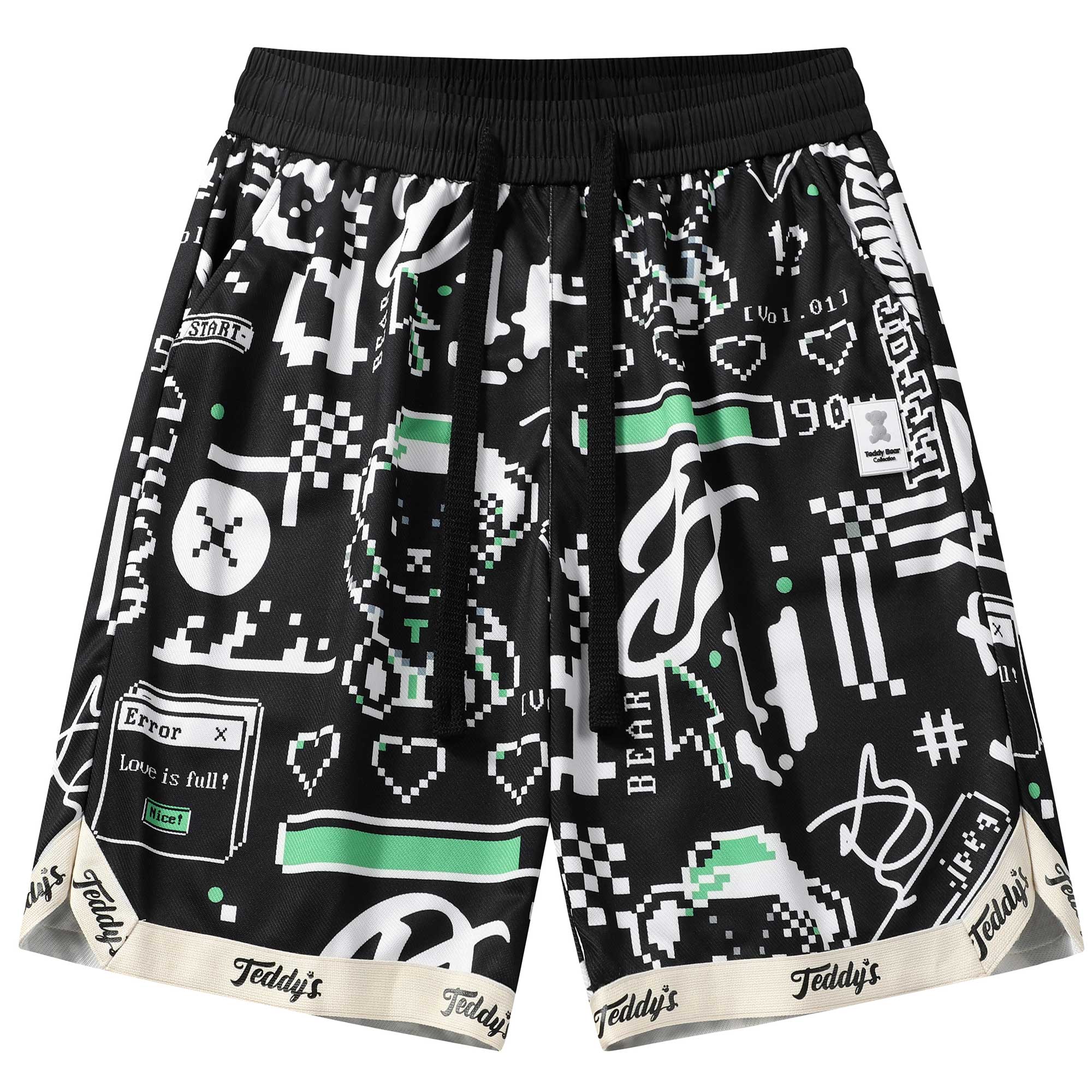 Teddy Bear Collection DigitalWorld Sports Shorts Unisex