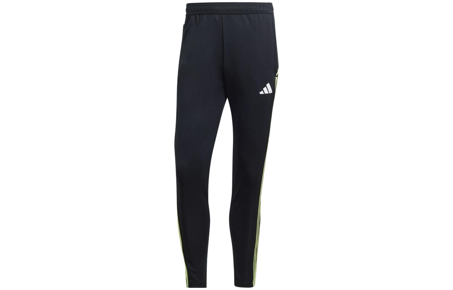Adidas Soccer Bottoms Men's Black Moderate Straight Fit Pants