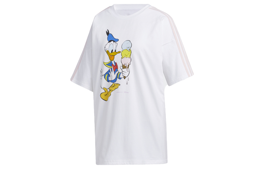 Женская футболка adidas neo W Dsny Dd Tee3 Disney T (белая) — фото 1